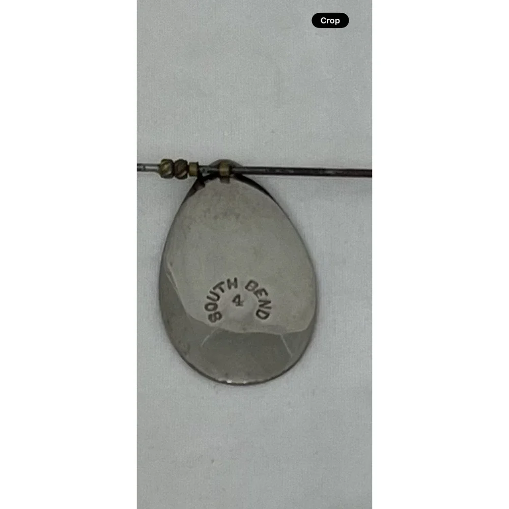 Vintage South Bend No 4 Double Spinner Trolling Rig Fishing Lure Harness